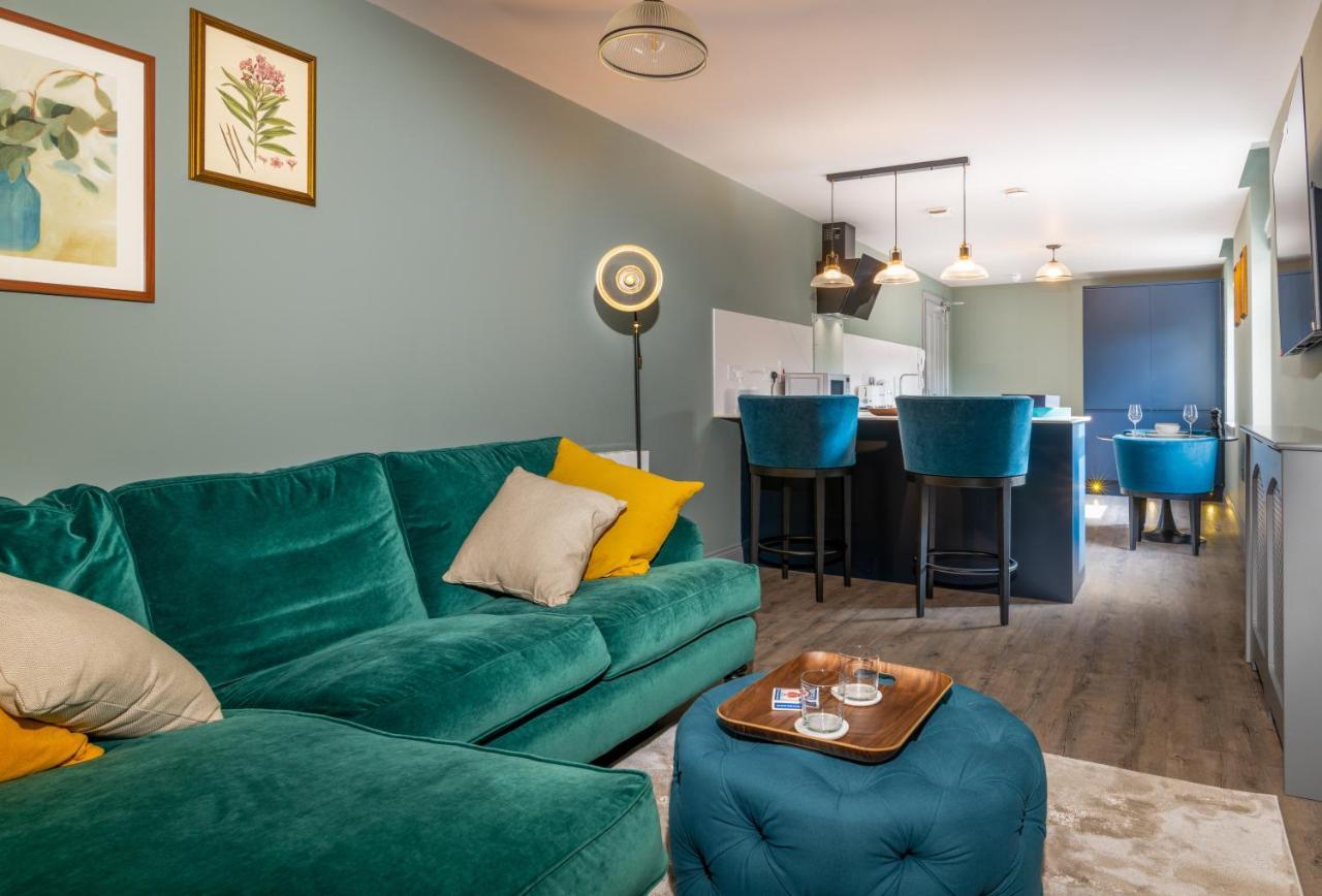 Stylish 1 Bed Central Apartment Bath Luaran gambar